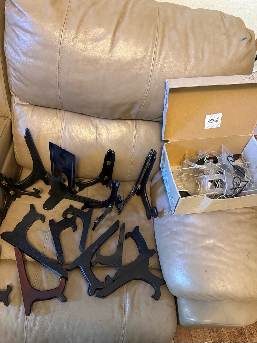 Black Display Stands for plates,art,Electronics & Accessories, also some plastic